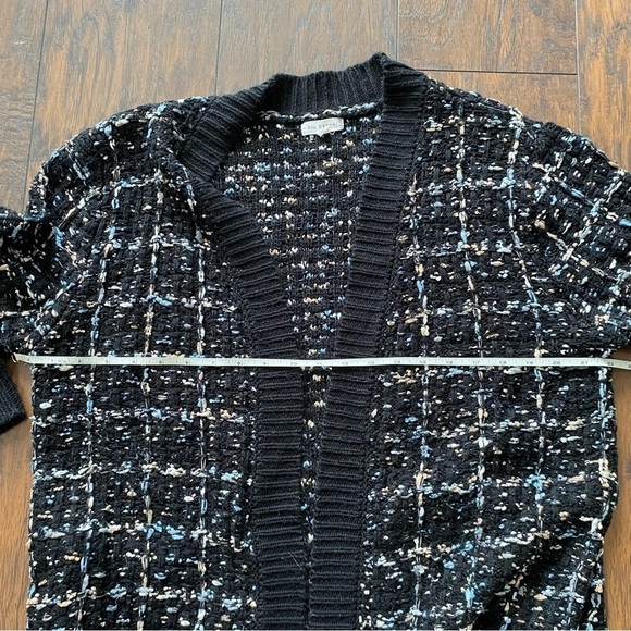 Blu Pepper Long Chunky Knit Heavy Knit Cardigan Duster Sweater - Picture 13 of 14